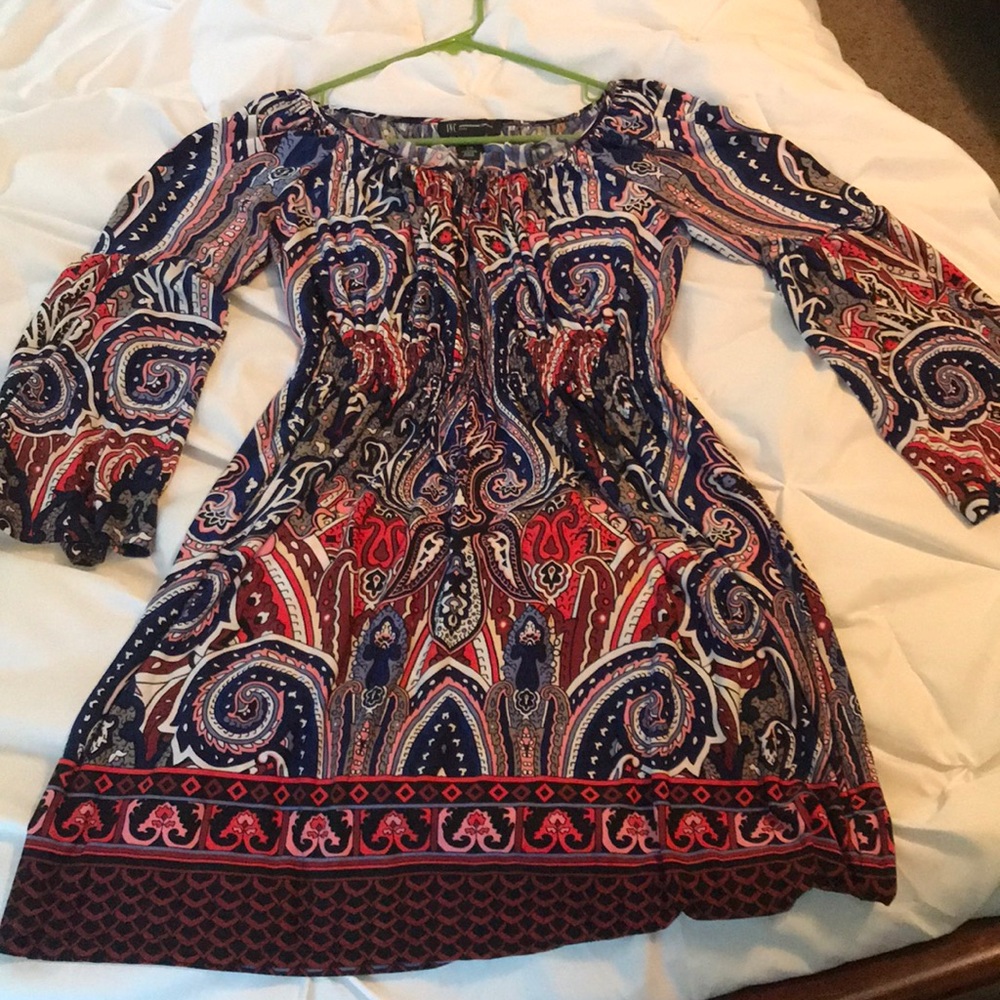 paisley dress